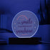 Your Smile , My Sunshine - LED Circle Plaque