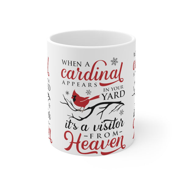When A Cardinal Appears Mug