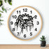 Pisces Queen Wall clock