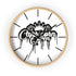 Capricorn Queen Wall clock
