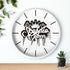 Scorpio Queen Wall clock