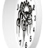 Pisces Queen Wall clock