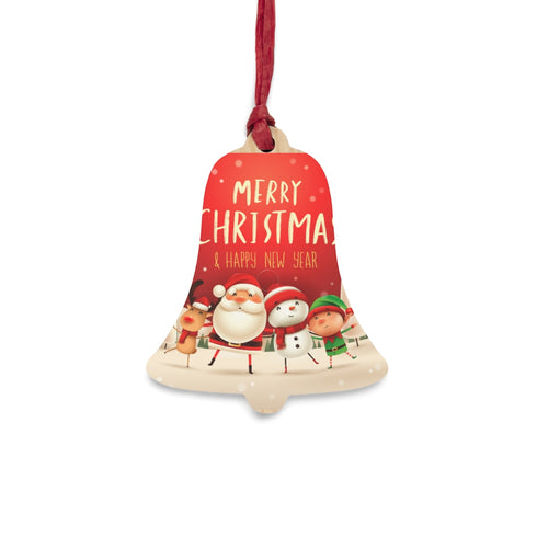 Merry Christmas - Wooden Christmas Ornaments