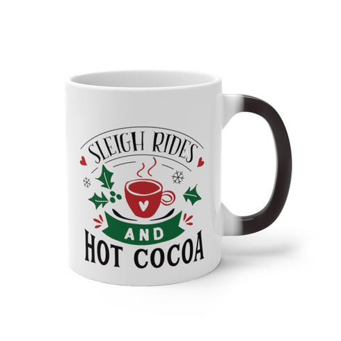 Sleigh Rides (Color Changing) Mug