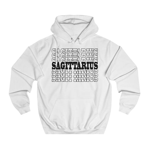 Blonko™ Arctic White Sagittarius Hoodie
