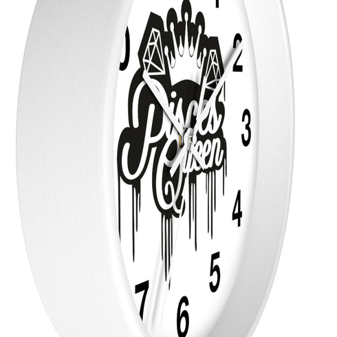 Pisces Queen Wall clock
