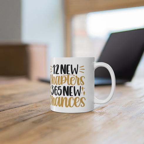 12 new Chapters Mug 11oz