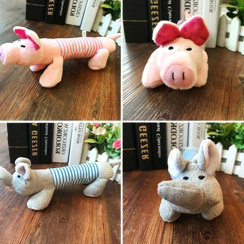 Squeaky Stuffed Chew Toys