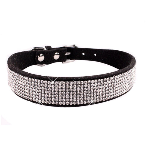 Crystal Glitter Rhinestone Dog Collar