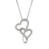 I love you :Special Double Hearts Necklace - Necklace for her