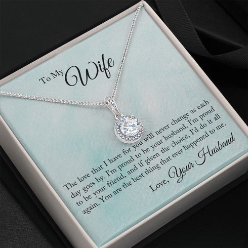 "You are the best thing" Eternal Hope Necklace
