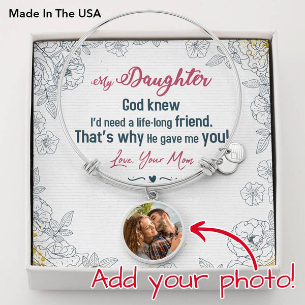 A Life Long Friend Bracelet - To Daughter
