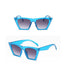 Large Frame Cat-Eye Sunglasses