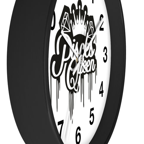 Pisces Queen Wall clock