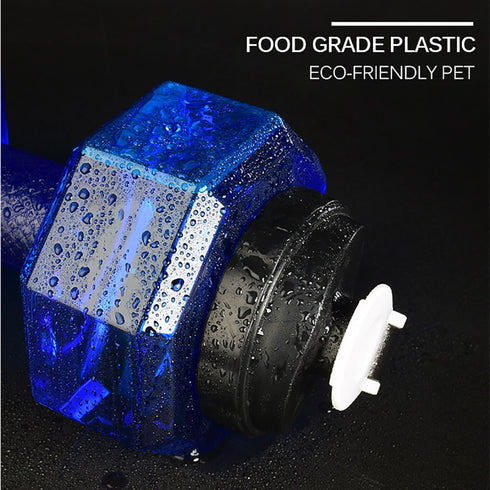 Purple -TGS OG Water Dumbbell Sport Bottle