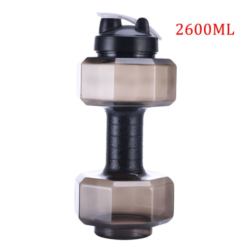 Black -TGS OG Water Dumbbell Sport Bottle