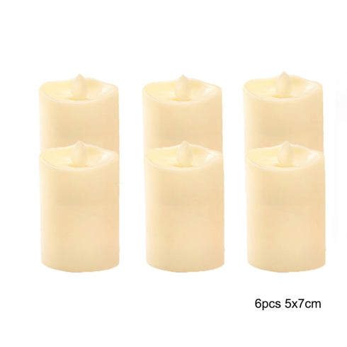 3PCS/ 6PCS LED Flameless Candles